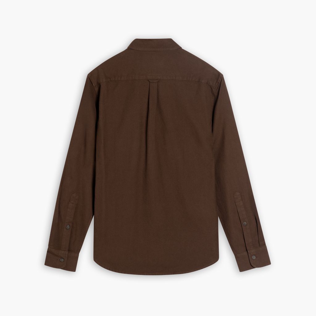 Solid Shirt | Brown