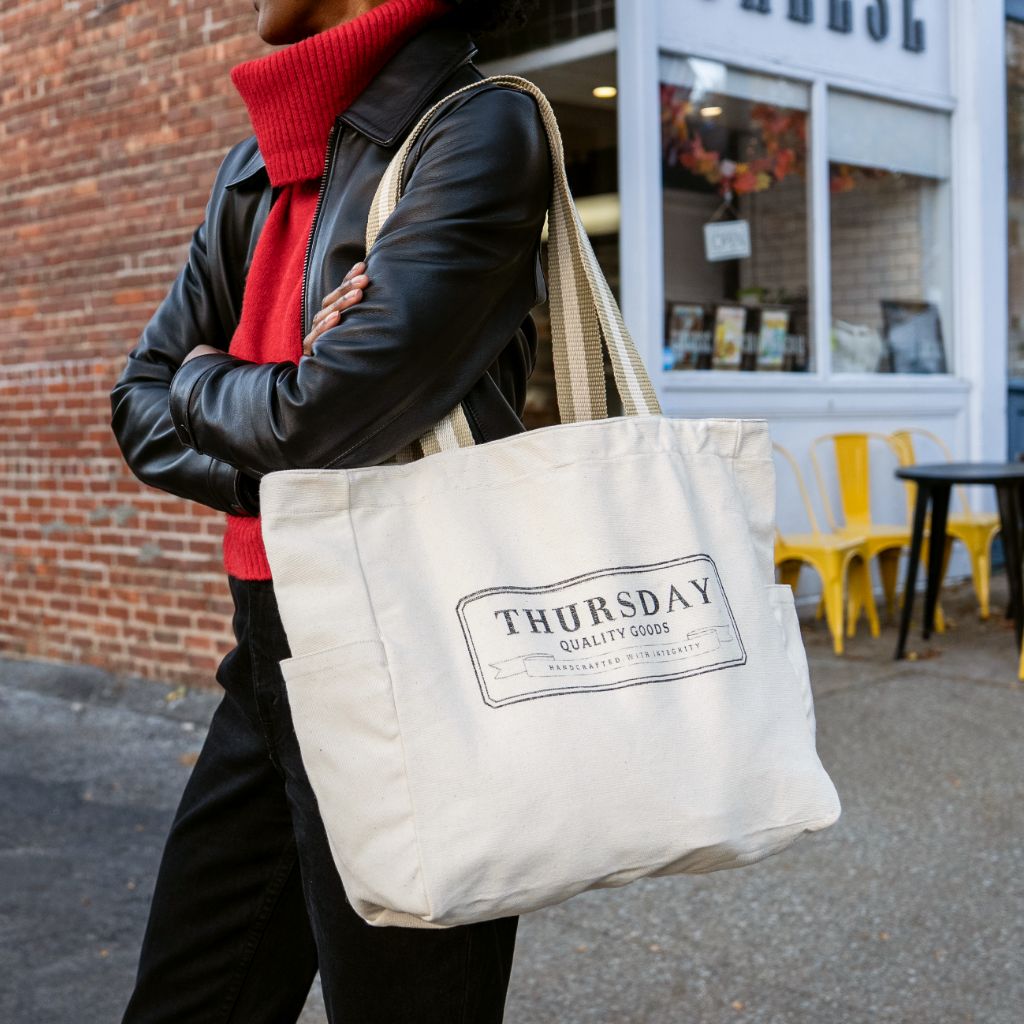 Canvas Shopper | Natural